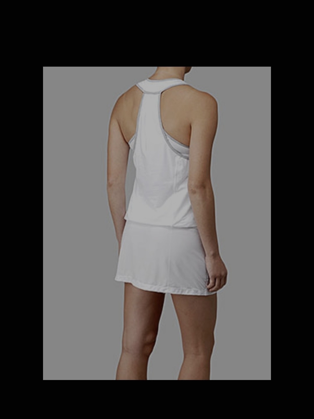 lululemon athletica White Racerback Tennis Dress 6